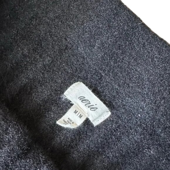 Aerie dark grey Buttercream sweater skirt size M - Picture 8 of 11